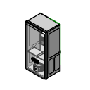 Vista da família EM ELE Caixa Modular para CM no Revit
