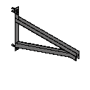 Vista da família Mão Francesa Reforçada 38x38 no Revit
