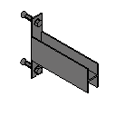 Vista da família Mão Francesa Dupla 38x38 no Revit